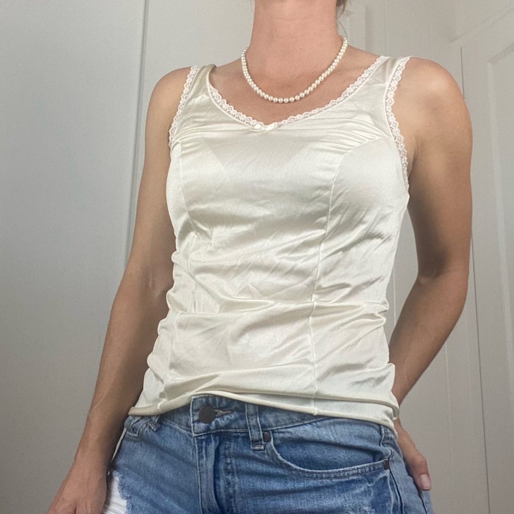 Vintage Velrose Lingerie Tank